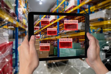 Artırılmış gerçeklik teknolojisi kullanan akıllı depo yönetim sistemi