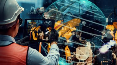 Akıllı endüstri robotu yenilikçi fabrika teknolojisi için modernizasyonu silahlandırdı