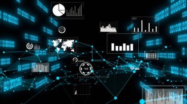 İş verileri ve finansal rakamlar grafiksel