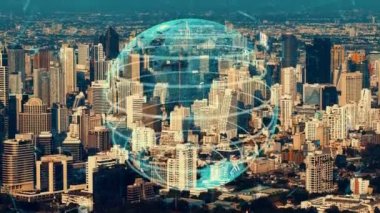 Akıllı şehirde küresel bağlantı ve internet ağı modernizasyonu