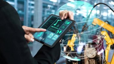 Akıllı endüstri robotu yenilikçi fabrika teknolojisi için modernizasyonu silahlandırdı