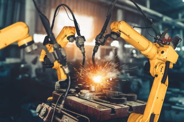 Akıllı endüstri robot silahları dijital fabrika üretim teknolojisi için