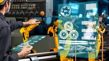 Akıllı endüstri robotu yenilikçi fabrika teknolojisi için modernizasyonu silahlandırdı