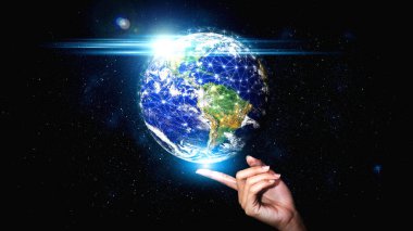 Dünyayı yenilikçi algı bağlantısıyla kaplayan küresel ağ bağlantısı