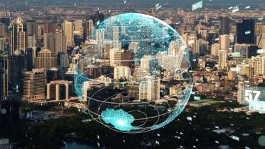 Küresel bağlantı ve internet ağının smar içinde modernizasyonu