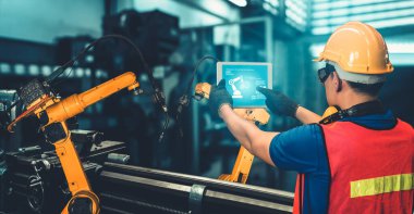 Akıllı endüstri robot silahları dijital fabrika üretim teknolojisi için