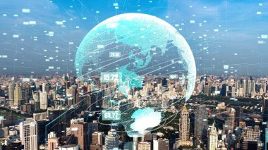 Küresel bağlantı ve internet ağının smar içinde modernizasyonu