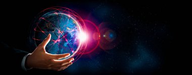 Dünyayı yenilikçi algı bağlantısıyla kaplayan küresel ağ bağlantısı