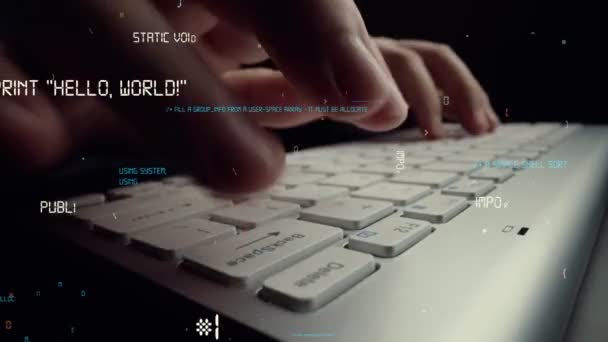 Creative visual of computer programming coding and software development ...