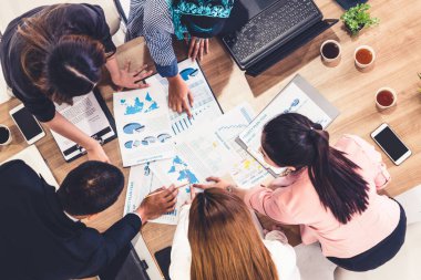 Ofis Odasında Grup Toplantısı.