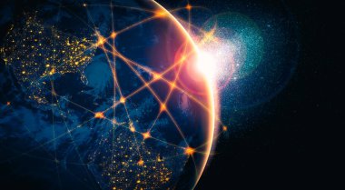 Dünyayı yenilikçi algı çizgileriyle kaplayan küresel ağ bağlantısı