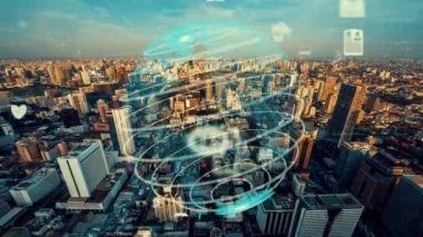 Akıllı şehirde küresel bağlantı ve internet ağı modernizasyonu