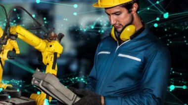 Akıllı endüstri robotu yenilikçi fabrika teknolojisi için modernizasyonu silahlandırdı