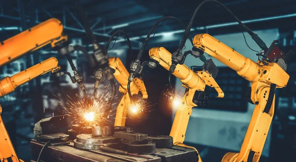 Akıllı endüstri robot silahları dijital fabrika üretim teknolojisi için