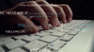 Bilgisayar programlama kodlaması ve yazılım geliştirmesinin yaratıcı görüntüsü