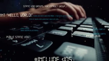 Bilgisayar programlama kodlaması ve yazılım geliştirmesinin yaratıcı görüntüsü