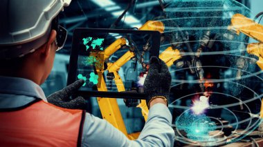 Akıllı endüstri robotu yenilikçi fabrika teknolojisi için modernizasyonu silahlandırdı