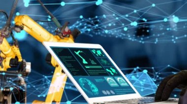 Akıllı endüstri robotu yenilikçi fabrika teknolojisi için modernizasyonu silahlandırdı