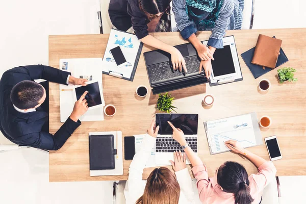 Business People in Group Meeting at Office Room. — Stock Photo, Image