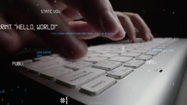 Bilgisayar programlama kodlaması ve yazılım geliştirmesinin yaratıcı görüntüsü