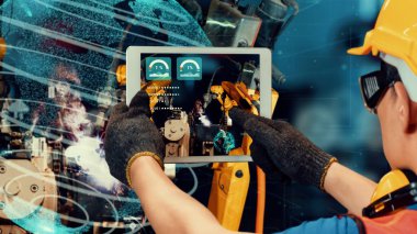 Akıllı endüstri robotu yenilikçi fabrika teknolojisi için modernizasyonu silahlandırdı