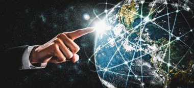 Dünyayı yenilikçi algı bağlantısıyla kaplayan küresel ağ bağlantısı
