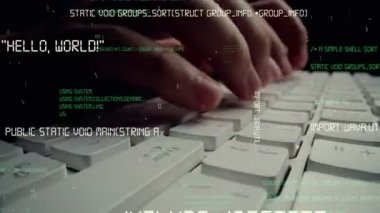 Bilgisayar programlama kodlaması ve yazılım geliştirmesinin yaratıcı görüntüsü