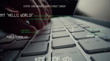 Bilgisayar programlama kodlaması ve yazılım geliştirmesinin yaratıcı görüntüsü