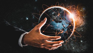 Dünyayı yenilikçi algı bağlantısıyla kaplayan küresel ağ bağlantısı