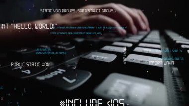 Bilgisayar programlama kodlaması ve yazılım geliştirmesinin yaratıcı görüntüsü