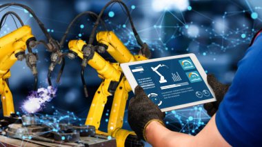 Akıllı endüstri robotu yenilikçi fabrika teknolojisi için modernizasyonu silahlandırdı