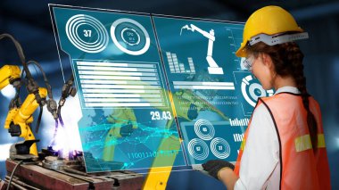 Akıllı endüstri robotu yenilikçi fabrika teknolojisi için modernizasyonu silahlandırdı