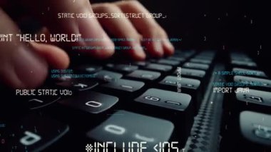 Bilgisayar programlama kodlaması ve yazılım geliştirmesinin yaratıcı görüntüsü