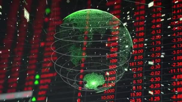 Modernisierung der Finanztechnologie für die Online-Handelsplattform Börse — Stockvideo