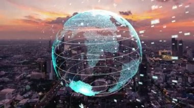Akıllı şehirde küresel bağlantı ve internet ağı modernizasyonu