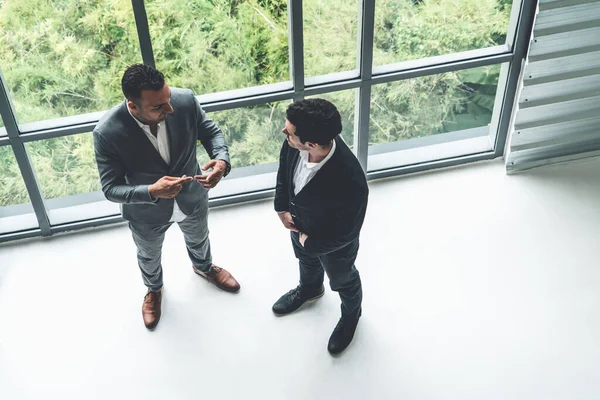 Businessmen are in business meeting in office. — Stock Photo, Image