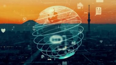Akıllı şehirde küresel bağlantı ve internet ağı modernizasyonu