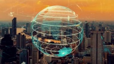Akıllı şehirde küresel bağlantı ve internet ağı modernizasyonu