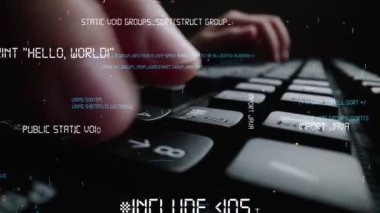 Bilgisayar programlama kodlaması ve yazılım geliştirmesinin yaratıcı görüntüsü