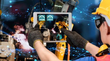 Akıllı endüstri robotu yenilikçi fabrika teknolojisi için modernizasyonu silahlandırdı