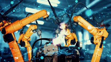 Akıllı endüstri robotu yenilikçi fabrika teknolojisi için modernizasyonu silahlandırdı