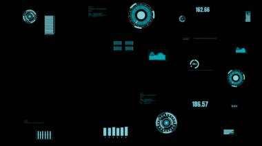 Vizyoner endüstri veri gösterge paneli makine durumunu sunar