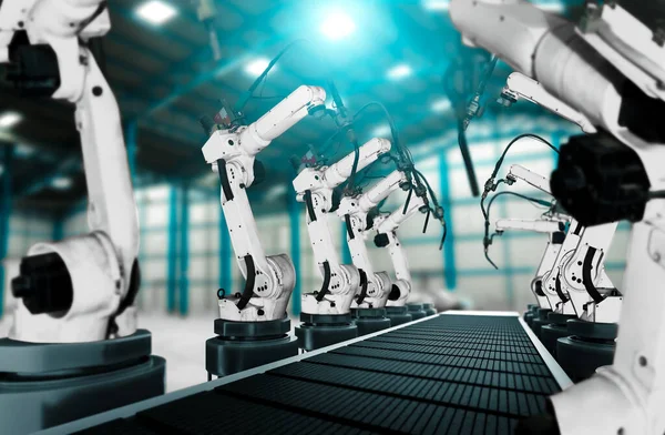Mechanized industry robot arm for assembly in factory production line