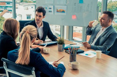 Ofis Odasında Grup Toplantısı.