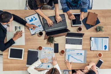 Ofis Odasında Grup Toplantısı.