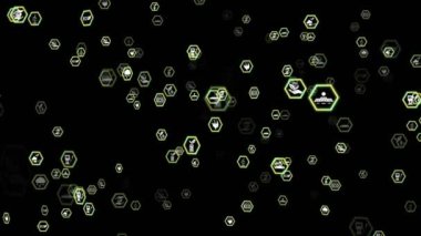 Yeşil çevre dostu teknoloji görselleştirici soyut