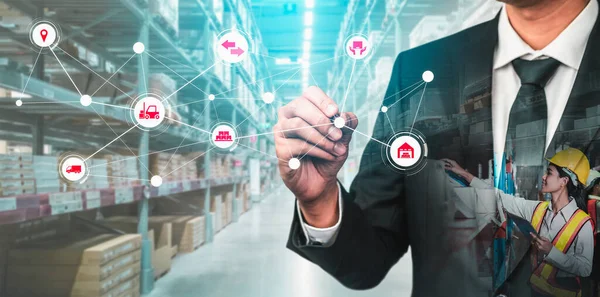 Smart warehouse management system with innovative internet of things technology