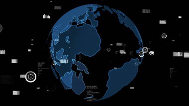 Akıllı iş verileri analitik teknoloji görselleştirici soyut
