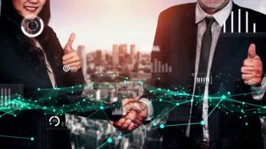 Finansal veri analizi için gösterge paneliyle kavramsal iş tokalaşması