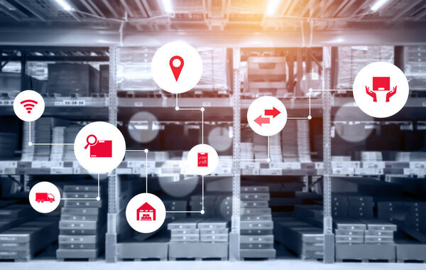 Smart warehouse management system with innovative internet of things technology